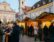 Adventmarkt in der Grazer Altstadt am Abend