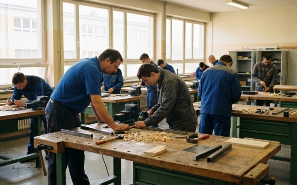 Berufliche Ausbildung in einer Werkstatt